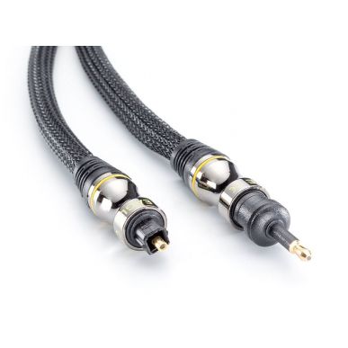 Кабель Toslink Eagle Cable Deluxe Opto + Mini plug 1,5 м